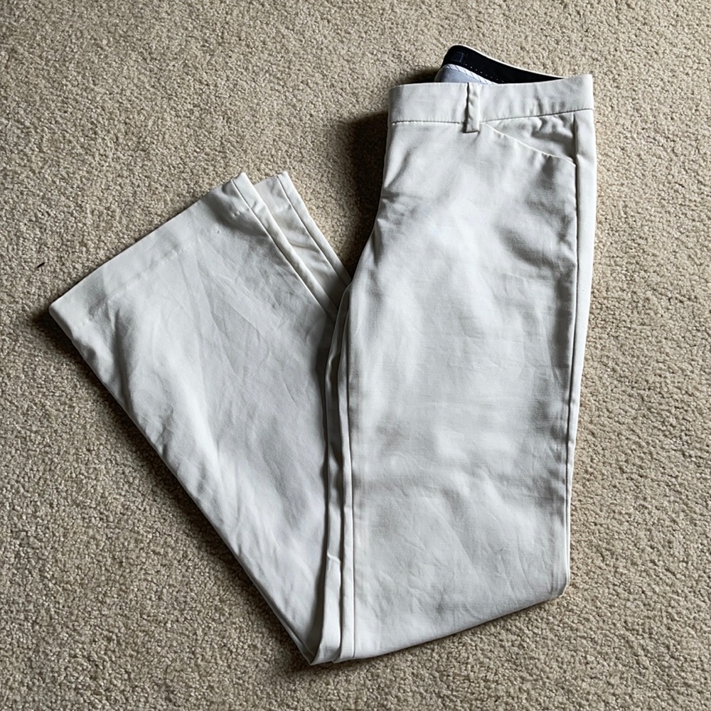Jessica Simpson White Wide Leg Pants